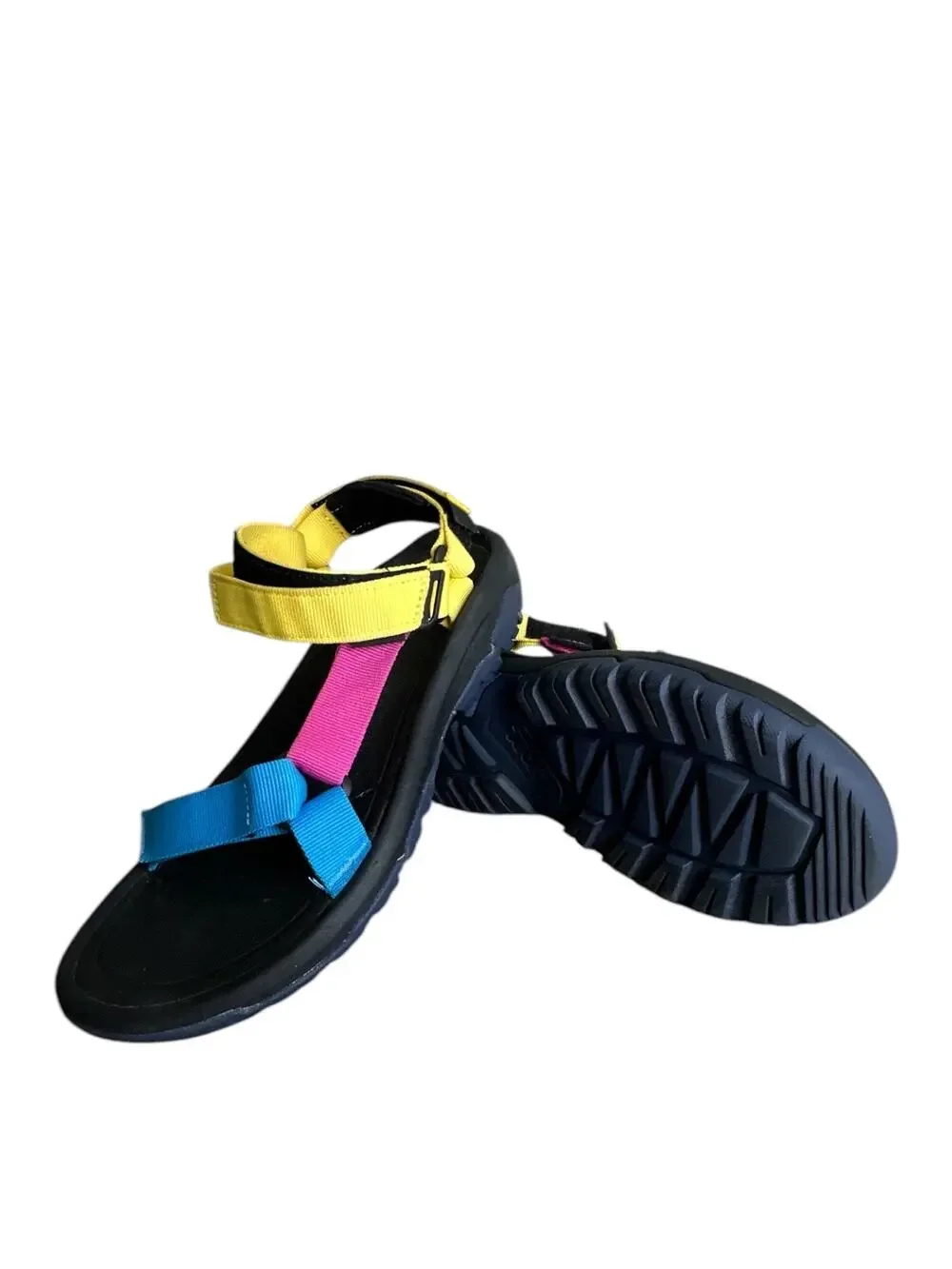 Teva Hurricane XLT2 Sport Sandal Womens Size 9 90s Colorblock Hiking Strappy - Picture 1 of 8